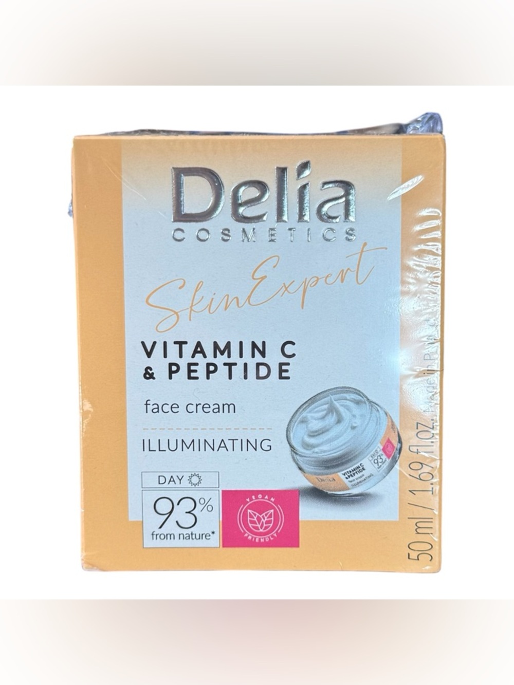 Delia Vitamin C Peptide Face Cream Illuminating 50ml New